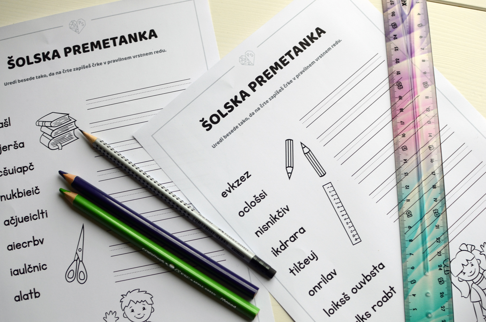 Predloga: Šolska premetanka